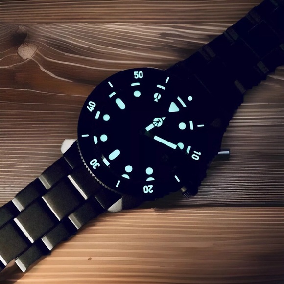 Mechanical TSOVET Global Explorer JMT-DW42 BLUE/BLACK 200m Dive Watch - Picture 9 of 16